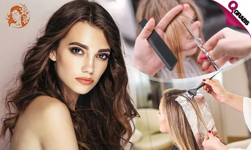 Full Hair Color, Roots & Hair Trim for Ladies!